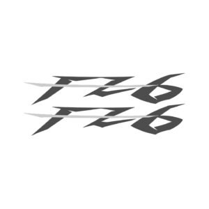 Yamaha FZ6 Street Motorcycle Pair (2-Piece) Stickers Decals for Fairings Tank or Side Panels