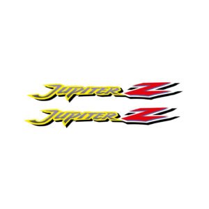 Yamaha Jupiter Z Underbone Pair (2-Piece) Stickers Decals for Side Panels Front Cowl or Bodywork