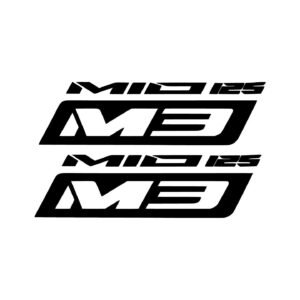 Yamaha Mio 125i M3 Scooter Pair (2-Piece) Stickers Decals for Side Panels Front Fairing or Bodywork