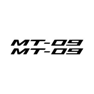 Yamaha MT-09 Style 3 Naked Pair (2-Piece) Stickers Decals for Tank Fairings or Side Panels