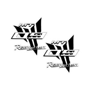 Yamaha MT-09 Revs Your Heart Pair (2-Piece) Stickers Decals for Tank Fairings or Side Panels