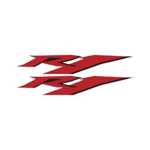 Yamaha Style 6 Motorcycle Graphic Pair (2-Piece) Stickers Decals for Fairings Tank Helmet or Bodywork