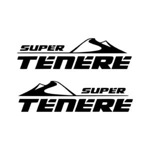 Yamaha Super Tenere Style 2 Adventure Pair (2-Piece) Stickers Decals for Fairings Tank or Side Panels