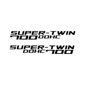 Yamaha Super Tenere Super Twin 700 DOHC Pair (2-Piece) Stickers Decals for Fairings Tank or Side Panels