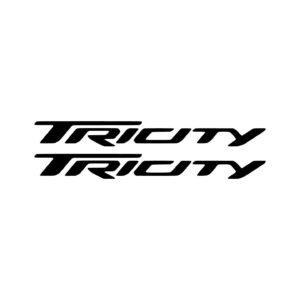 Yamaha Tricity Style 2 Scooter Pair (2-Piece) Stickers Decals for Side Panels Fairing or Bodywork