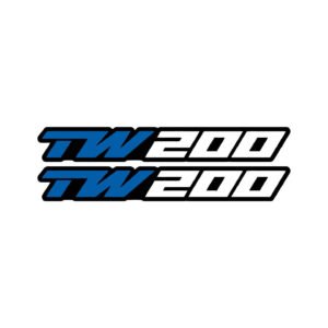 Yamaha TW 200 Dual Sport Pair (2-Piece) Stickers Decals for Tank Side Panels or Adventure Bodywork