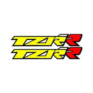 Yamaha TZR Custom Sportbike Pair (2-Piece) Stickers Decals for Fairings Tank or Body Panels