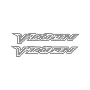 Yamaha V-Ixion Style 3 Street Pair (2-Piece) Stickers Decals for Tank Shrouds Fairings or Side Panels