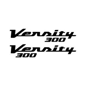 Yamaha Versity 300 Urban Scooter Pair (2-Piece) Stickers Decals for Side Panels Fairing or Bodywork