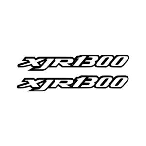 Yamaha XJR 1300 Outline Muscle Pair (2-Piece) Stickers Decals for Tank Side Covers or Bodywork