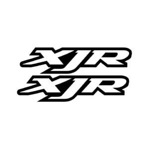 Yamaha XJR Muscle Motorcycle Pair (2-Piece) Stickers Decals for Tank Side Covers or Classic Bodywork