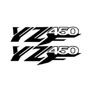 Yamaha YFZ 450 Sport ATV Pair (2-Piece) Stickers Decals for Fender Plastics or Racing Bodywork