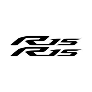 Yamaha R15 Sportbike MX Graphic Pair (2-Piece) Stickers Decals for Fairings Tank or Racing Bodywork
