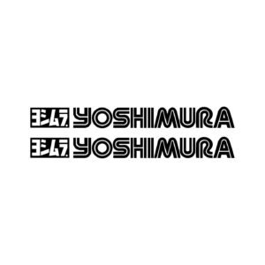 Yoshimura Stickers (2-Pack) - Motorcycle Exhaust Brand Style Decals